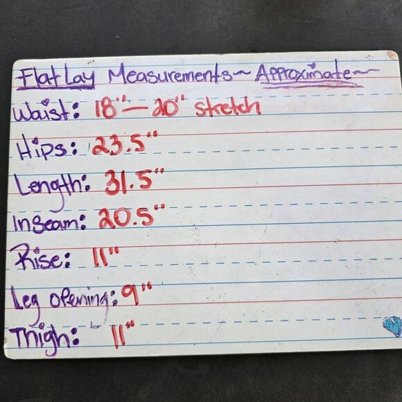 White Stag Pull Up Capris 100% Cotton Pants Size 16 - Picture 10 of 15